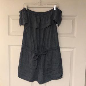 LOFT Chambray Romper! 👖